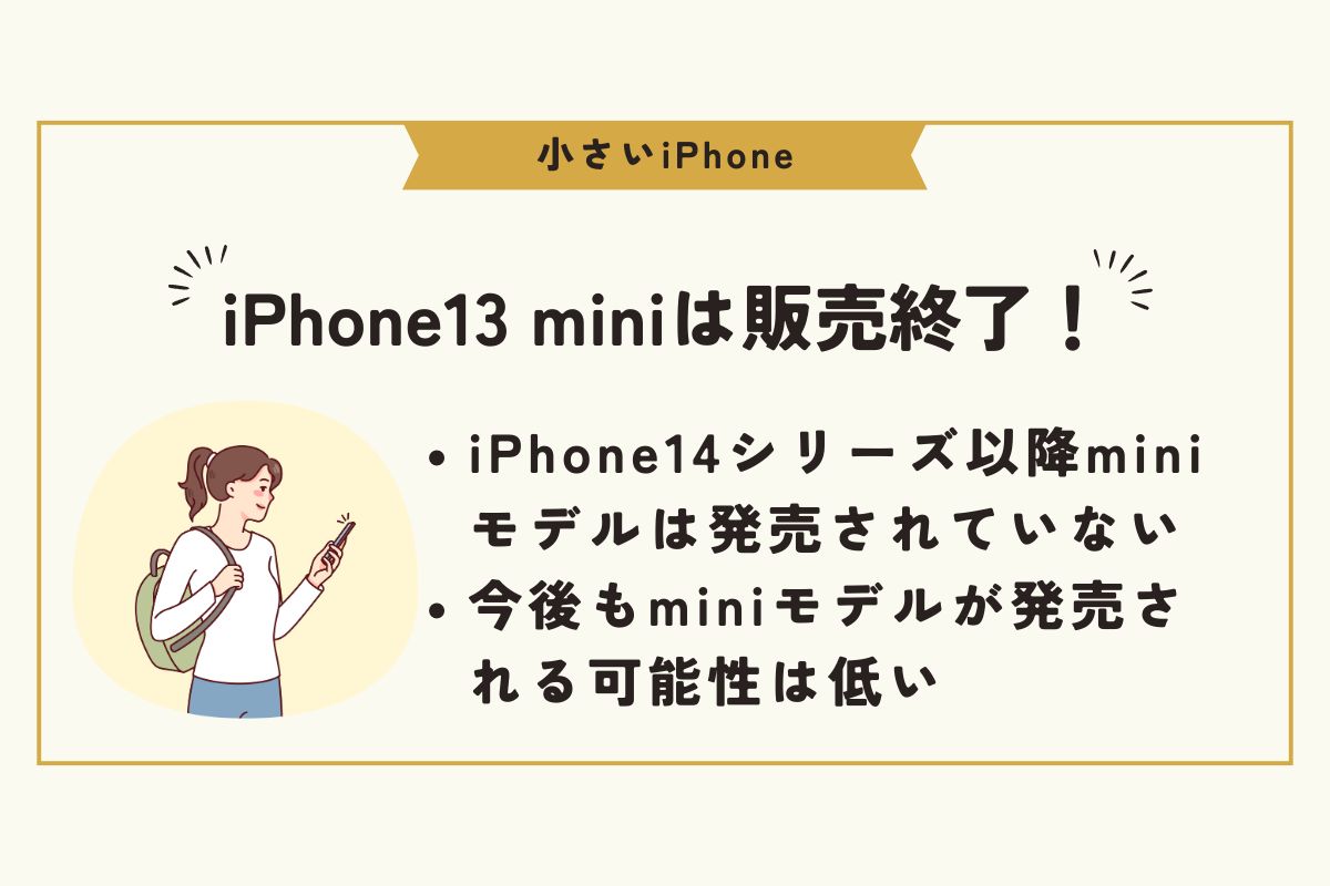 小さいiPhone